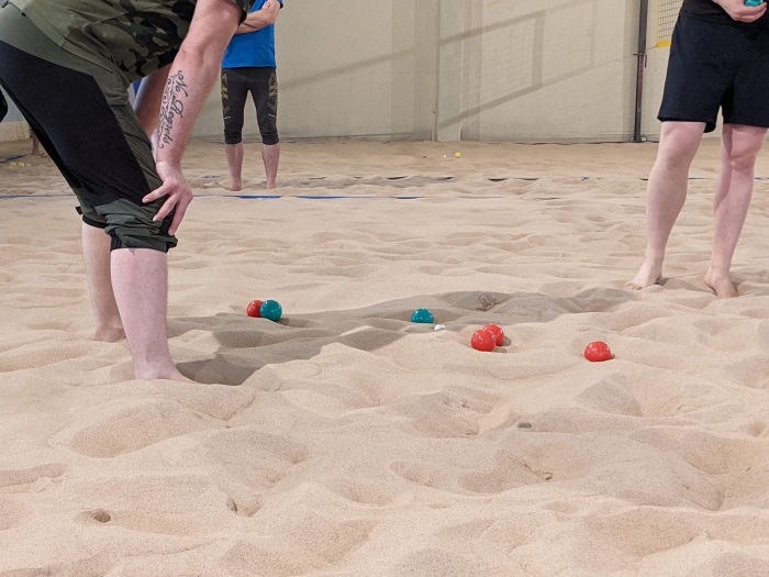 Beachvolleyboll inomhus