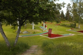 Siljansns Stugby minigolf